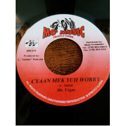 Mr. Vegas / Mr. Chicken Cyaan Mek Yuh Worry / Snatch Him USED VINYL 7INCH