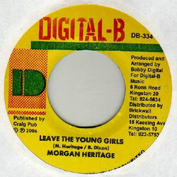 Morgan Heritage / Geoffrey Star Leave The Young Girls / Ready To Love Me USED VINYL 7INCH 45 RPM