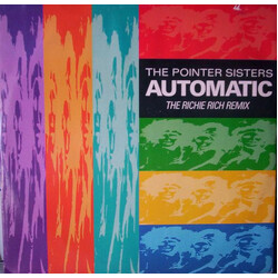 Pointer Sisters Automatic (Richie Rich Mix) VINYL 12" USED