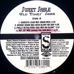 Sweet Sable Old Times' Sake USED VINYL 12INCH