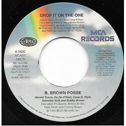 B. Brown Posse Drop It On The One USED VINYL 7INCH 45 RPM