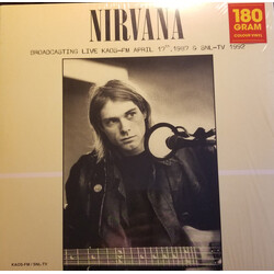 Nirvana Broadcasting Live KAOS-FM April 17th, 1987 & SNL-TV 1992 Vinyl LP USED
