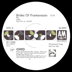 Orchestral Manoeuvres In The Dark Brides Of Frankenstein USED VINYL 12INCH 45 RPM SINGLE PROMO