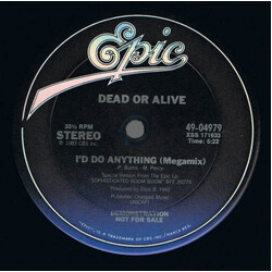 Dead Or Alive I'd Do Anything (Megamix) USED VINYL 12INCH PROMO