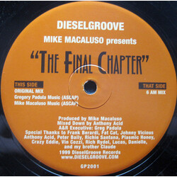 Mike Macaluso The Final Chapter USED VINYL 12INCH 45 RPM