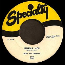 Don & Dewey Jungle Hop / A Little Love USED VINYL 7INCH 45 RPM