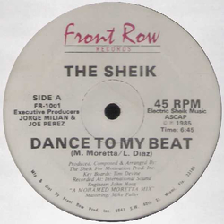The Sheik Dance To My Beat Vinyl 12" USED