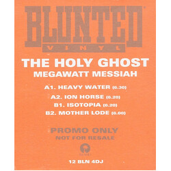 Holy Ghost Inc. Megawatt Messiah VINYL 12" USED
