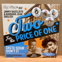 Jimmy Radcliffe / Barbara Jean English Taste Sour Don't It USED VINYL 7INCH 45 RPM
