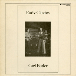 Carl Butler Early Classics Vinyl LP USED
