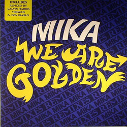 MIKA (8) We Are Golden (Remixes) USED VINYL 12INCH