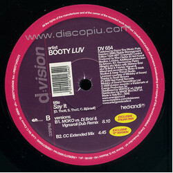 Booty Luv Say It USED VINYL 12INCH