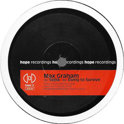 Max Graham Sepia / Dying To Survive VINYL 12" USED
