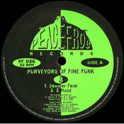 Purveyors Of Fine Funk 3 USED VINYL 12INCH 33 S RPM