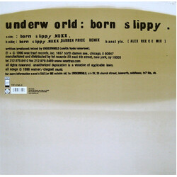 Underworld Born Slippy VINYL 12" USED