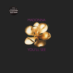 Madonna You'll See VINYL 12" USED