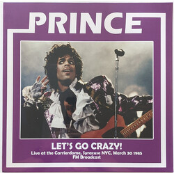 Prince Lets Go Crazy - Live At The Carrierdome Vinyl LP USED