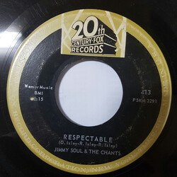 Jimmy Soul / The Chants I Wish I Could Dance / Respectable USED VINYL 7INCH 45 RPM SINGLE