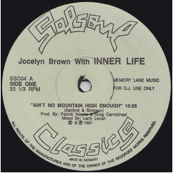 Jocelyn Brown / Inner Life Ain't No Mountain High Enough / I Like It Like That / Moment Of My Life VINYL 12" USED