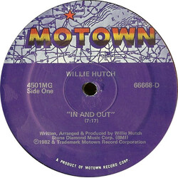 Willie Hutch In And Out / Brother's Gonna Work It Out USED VINYL 12INCH 33 S RPM SINGLE