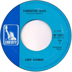 Eddie Cochran Summertime Blues USED VINYL 7INCH 45 RPM SINGLE
