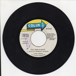 Louie Culture Tell Her Fi Move USED VINYL 7INCH 45 RPM SINGLE