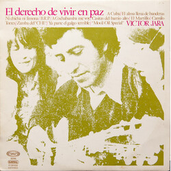 Victor Jara El Derecho De Vivir En Paz Vinyl LP USED