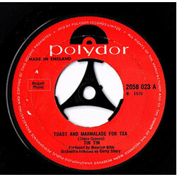 Tin Tin (5) Toast And Marmalade For Tea USED VINYL 7INCH 45 RPM