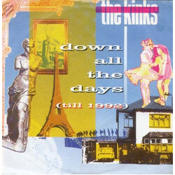 The Kinks Down All The Days (Till 1992) USED VINYL 7INCH SINGLE 45 RPM