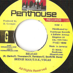 Beenie Man / T.O.K. / Mr. Vegas Reload USED VINYL 7INCH 45 RPM