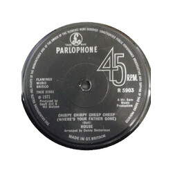 House (9) Chirpy Chirpy Cheep Cheep USED VINYL 7INCH 45 RPM SINGLE