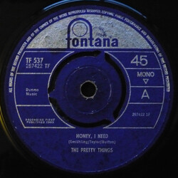 The Pretty Things Honey, I Need USED VINYL 7INCH 45 RPM SINGLE MONO