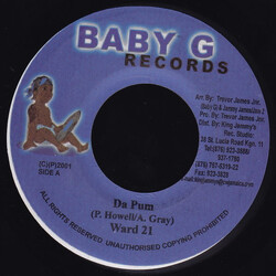 Ward 21 Da Pum / For Da Ladies Again USED VINYL 7INCH 45 RPM