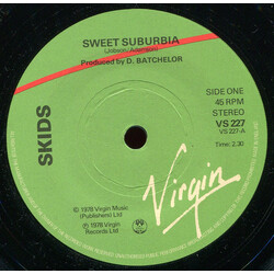 Skids Sweet Suburbia USED VINYL 7INCH 45 RPM SINGLE STEREO