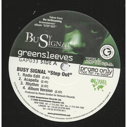 Busy Signal Step Out / Badman Place USED VINYL 12INCH 33 S RPM PROMO