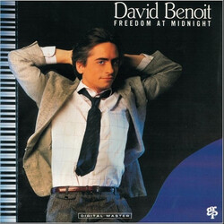 David Benoit Freedom At Midnight Vinyl LP USED