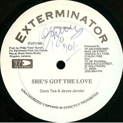 Cocoa Tea / Jesse Jender / Brian & Tony Gold She's Got The Love / Crazy Lady USED VINYL 12INCH 45 RPM