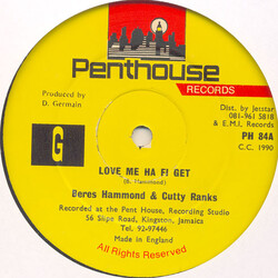 Beres Hammond / Cutty Ranks Love Me Have To Get USED VINYL 12INCH