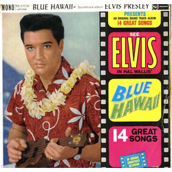 Elvis Presley Blue Hawaii Vinyl LP USED