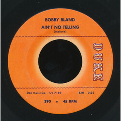 Bobby Bland Dust Got In Daddy's Eyes / Ain't No Telling USED VINYL 7INCH 45 RPM SINGLE