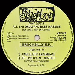 The Junglites Brucksilly E.P. VINYL 12" USED