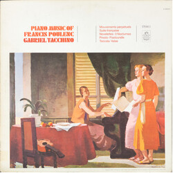 Francis Poulenc / Gabriel Tacchino Piano Music Of Francis Poulenc Vinyl LP USED