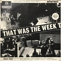 David Frost / Millicent Martin / Lance Percival / Roy Kinnear / William Rushton / Kenneth Cope / David Kernan That Was The Week That Was Vinyl LP USED