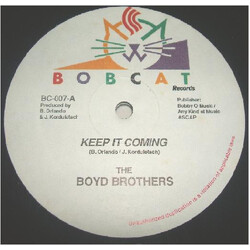 The Boyd Brothers Keep It Coming USED VINYL 12INCH 45 RPM SINGLE