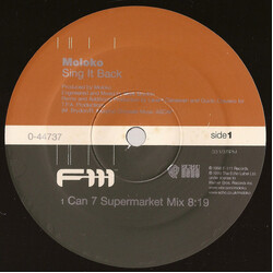 Moloko Sing It Back USED VINYL 12INCH 33 S RPM