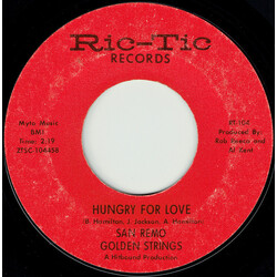 San Remo Golden Strings / Bob Wilson And The San Remo Quartet Hungry For Love / All Turned On USED VINYL 7INCH 45 RPM SINGLE STYRENE MONO