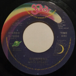 The Whispers Rock Steady USED VINYL 7INCH 45 RPM STYRENE STEREO