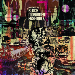 Damon Locks Black Monument Ensemble Where Future Unfolds Vinyl LP USED