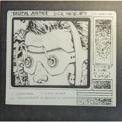Sick Hardcore Digital Justice EP USED VINYL 12INCH 33 S RPM EP REISSUE