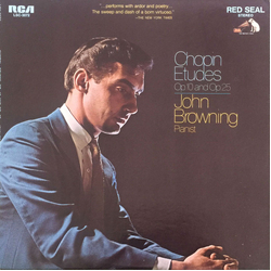 Frédéric Chopin / John Browning (2) Etudes Op. 10 And Op. 25 Vinyl LP USED
